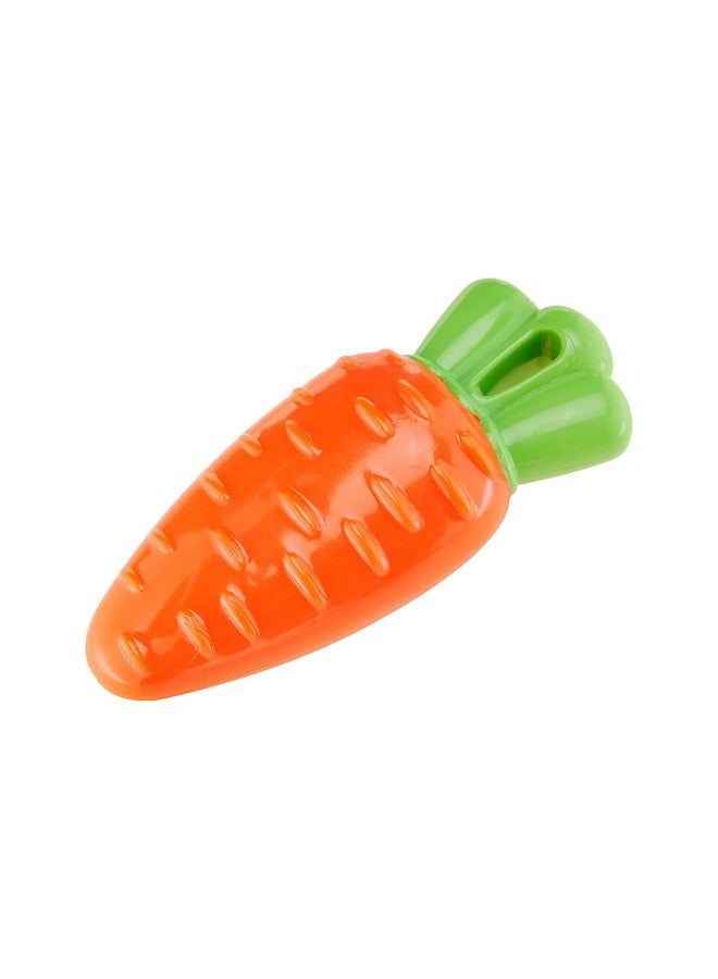 بت ألعاب الكلاب (مجموعة من 3 قطع) - كرة رمي من اللاتكس الطبيعي، وجزرة قابلة للضغط، وقرص طائر سوبر فلاير | ألعاب تفاعلية للكلاب والجراء قد يختلف اللون - Image 2