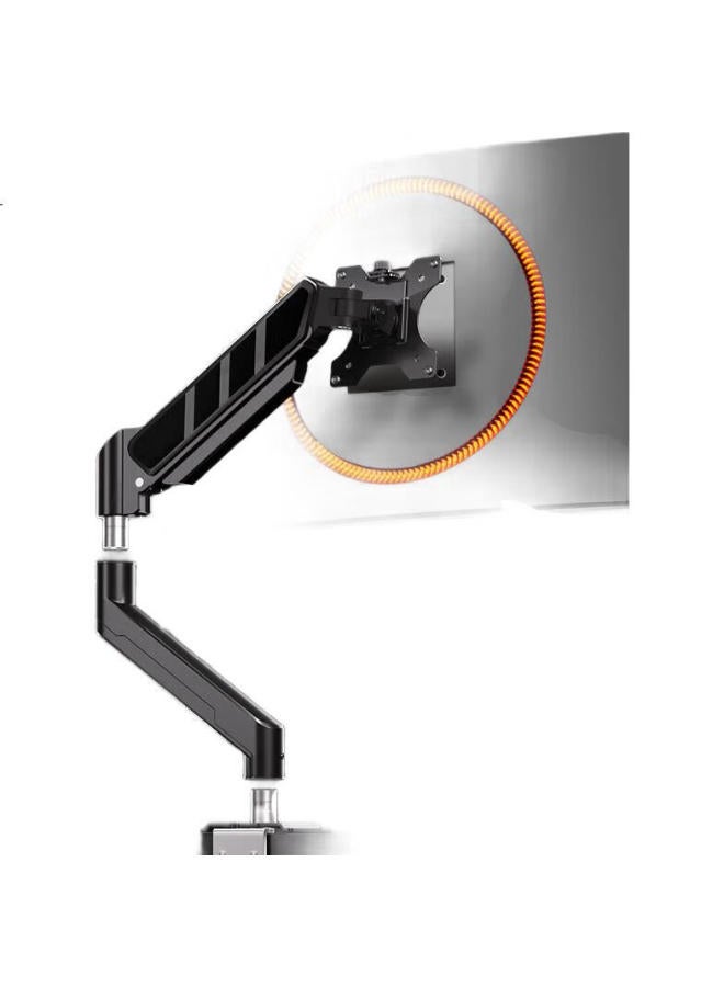 Atscore Monitor Stand Computer Stand Desktop Adjustable Monitor Arm Rotating Computer Stand Monitor Riser Screen Stand - Image 1