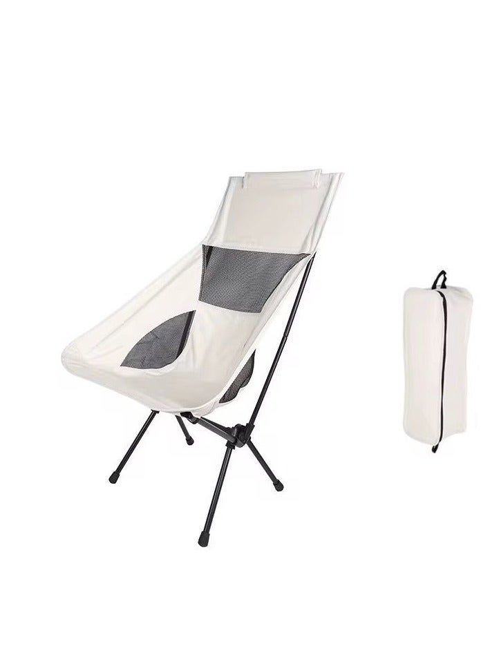 BlueFire Folding Camping Chair with Backrest – Portable Oxford Fabric Chair for Fishing, Picnic, Beach & Outdoor Travel, Comfortable Lightweight Chair - Image 1