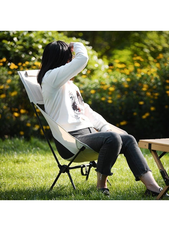 BlueFire Folding Camping Chair with Backrest – Portable Oxford Fabric Chair for Fishing, Picnic, Beach & Outdoor Travel, Comfortable Lightweight Chair - Image 2