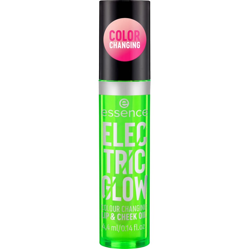 essence cosmetics Electric Glow Color Changing Lip & Cheek Oil | pH Reacting Blush for Your Perfect Shade Long Lasting Moisture Natural, Radiant Finish Vegan Cruelty Free Gluten - Image 2