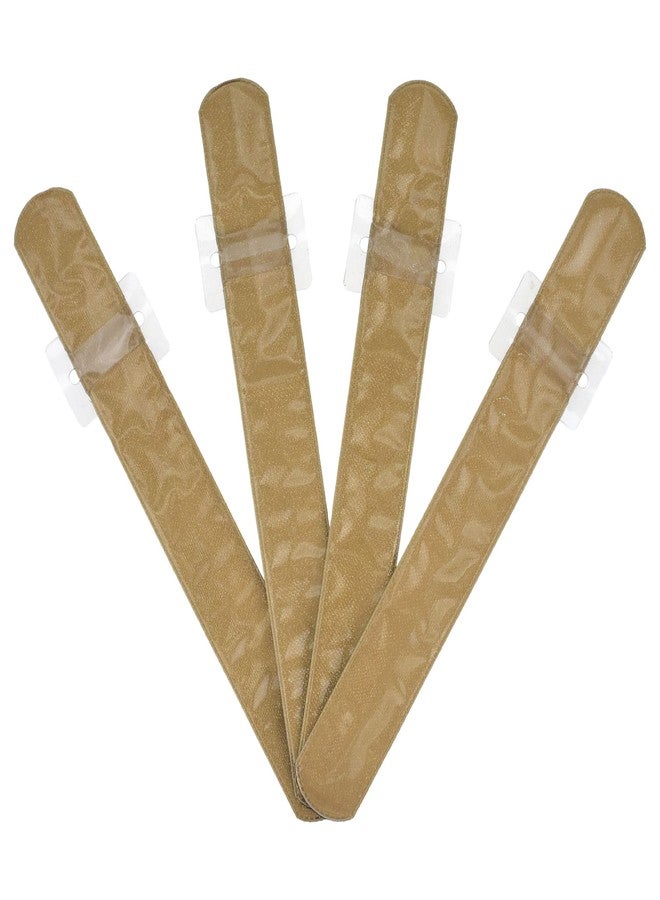 HOMEFORD Corsage Slap Wristlet Party Favor, 1-1/8-inch x 9-inch, 4-Count, Gold - Image 2