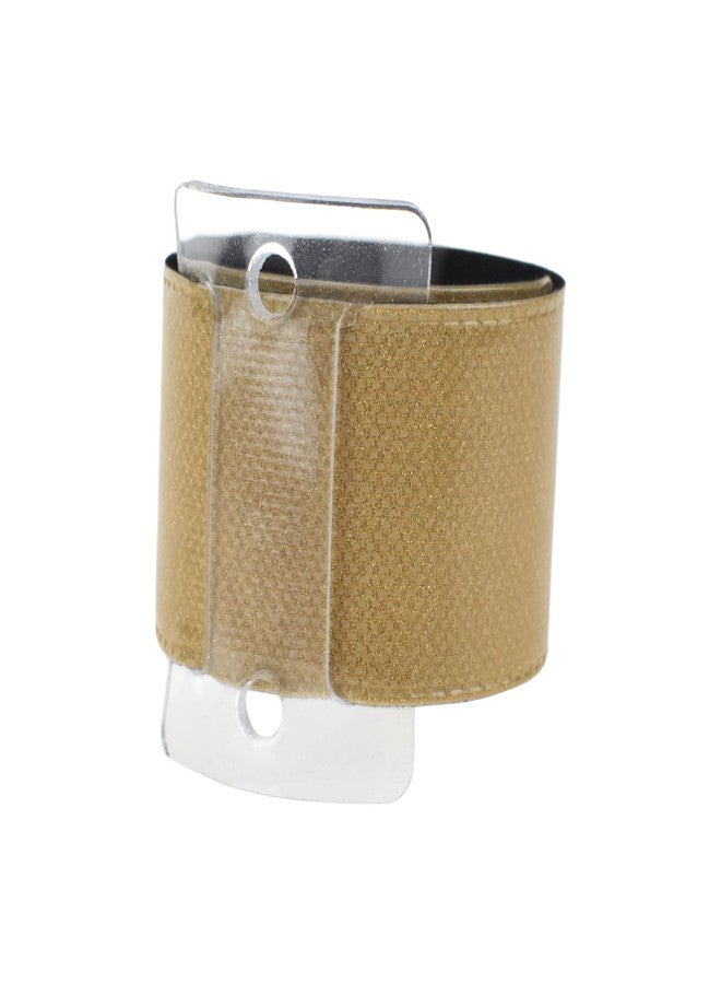 HOMEFORD Corsage Slap Wristlet Party Favor, 1-1/8-inch x 9-inch, 4-Count, Gold - Image 4