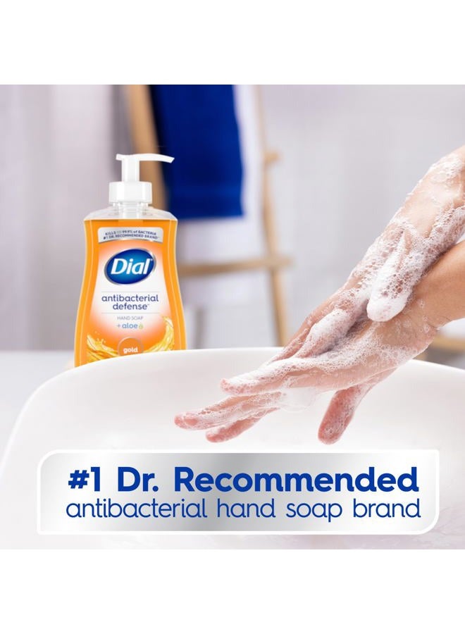 Dial Antibacterial Liquid Hand Soap, Gold, 11 Fl Oz - Image 4