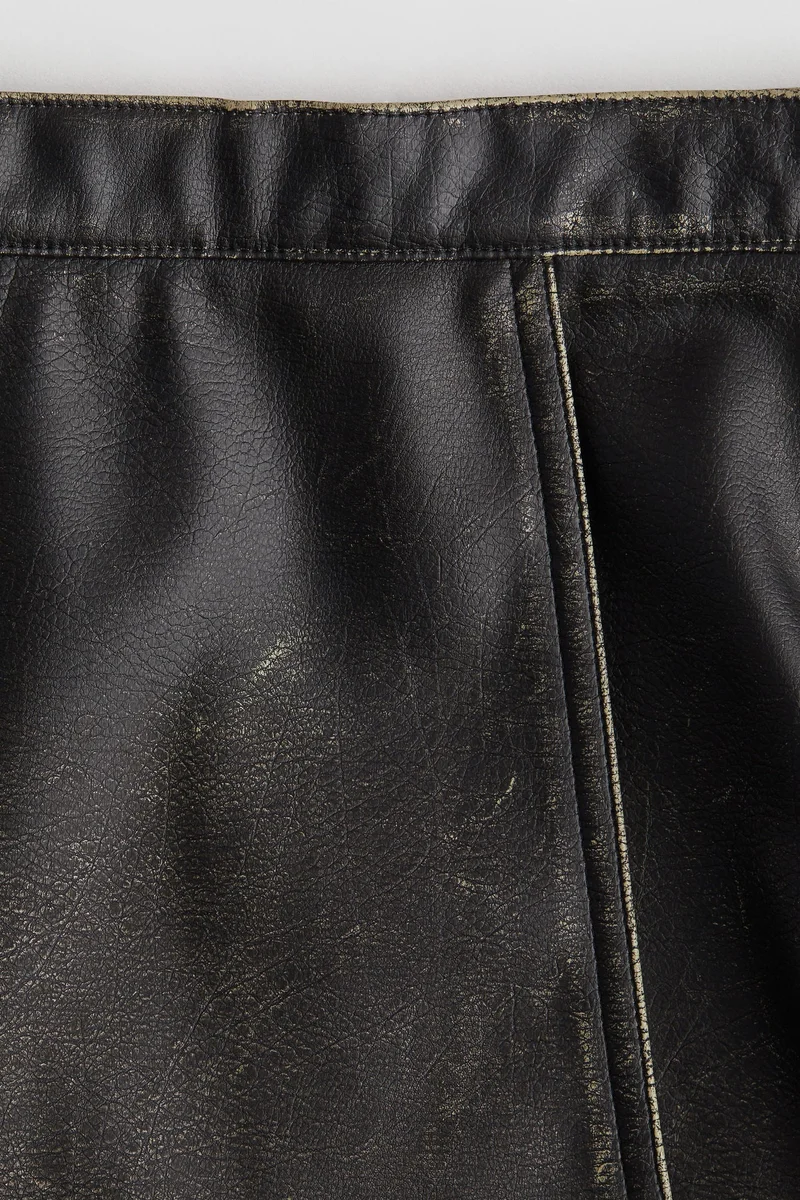 اتش اند ام Coated Skirt