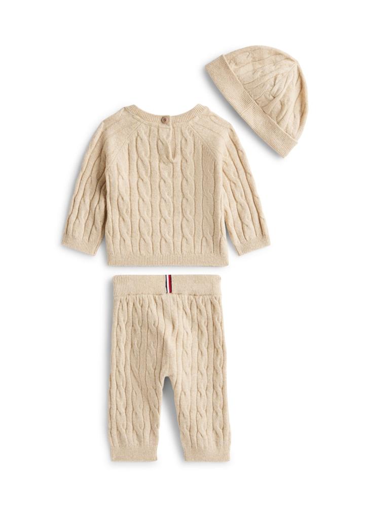 TOMMY HILFIGER Kids Cable Sweater Beanie Gift Pack - Image 2