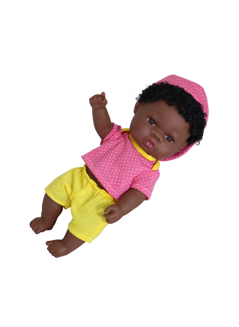 xozgdovg Rubberized plastic dolls, reborn dolls, soft plastic imitation baby dolls, play dolls for children, bath toys for kids 