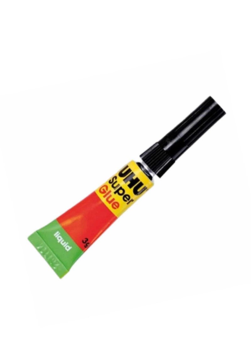 UHU - 3-Piece Extra Last Liquid Super Glue - Image 1