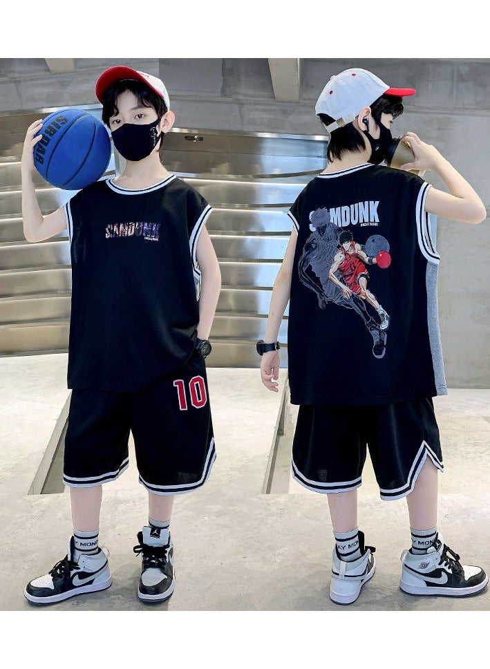 KUYING New Children's Basketball Suit Set  - Image 2