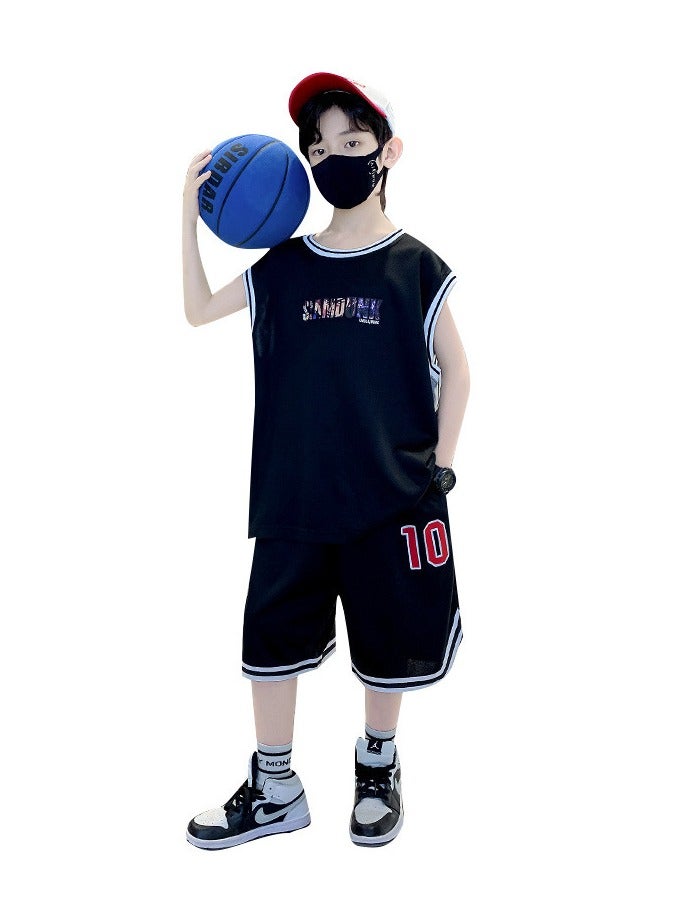 KUYING New Children's Basketball Suit Set  - Image 1