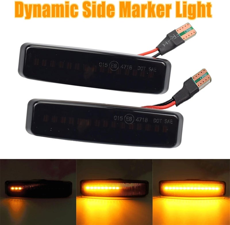 QASULER Dynamic Turn Signal Light for BMW 5 Series E39 M5 - Image 5