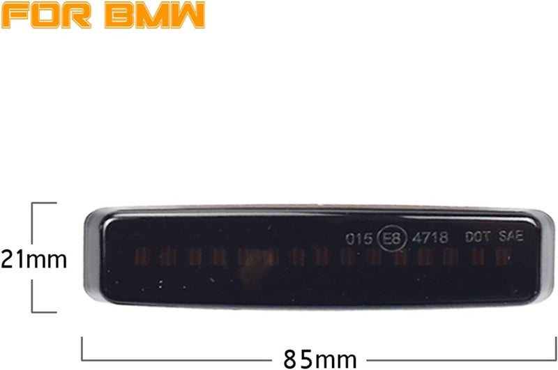 QASULER Dynamic Turn Signal Light for BMW 5 Series E39 M5 - Image 2
