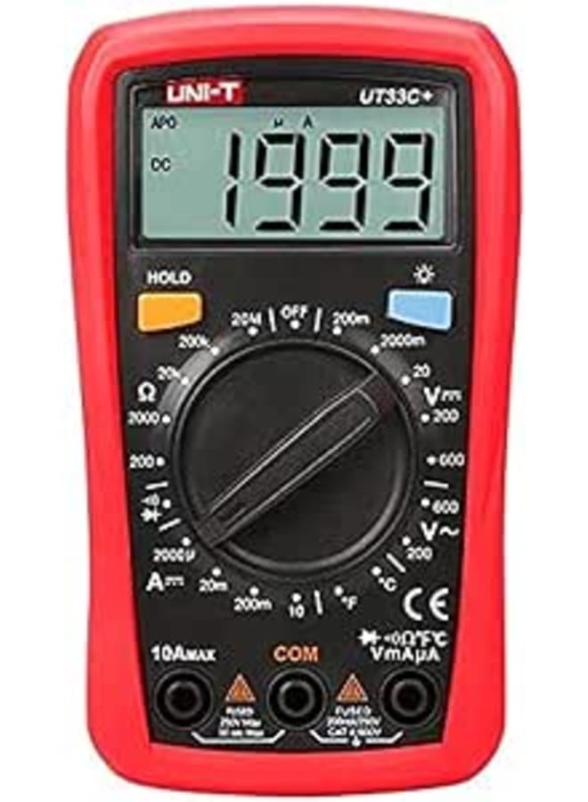 UNI-T UT33C Palm Size Digital Multimeter - Generation