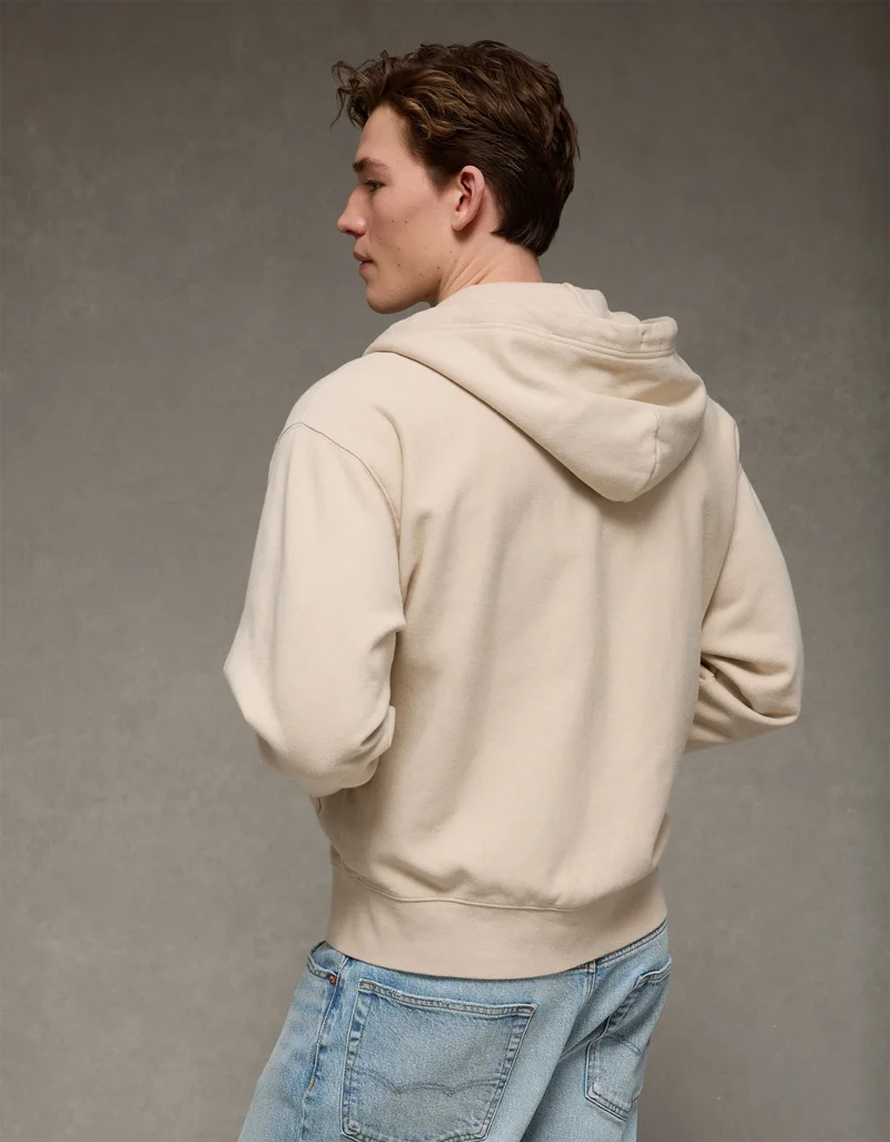 American Eagle AE Laidback Luxe Full-Zip Hoodie