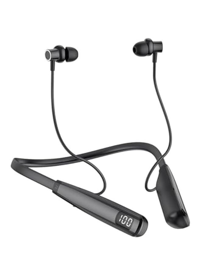 Generic Azonee Wireless Headphones, Neckband Bluetooth Wireless Headphones with LED Power Display Bluetooth 5.3 Wireless Earbuds, Waterproof in-Ear Hi-Fi Stereo Gamers Earbuds for Sports Gym Running  - Image 1
