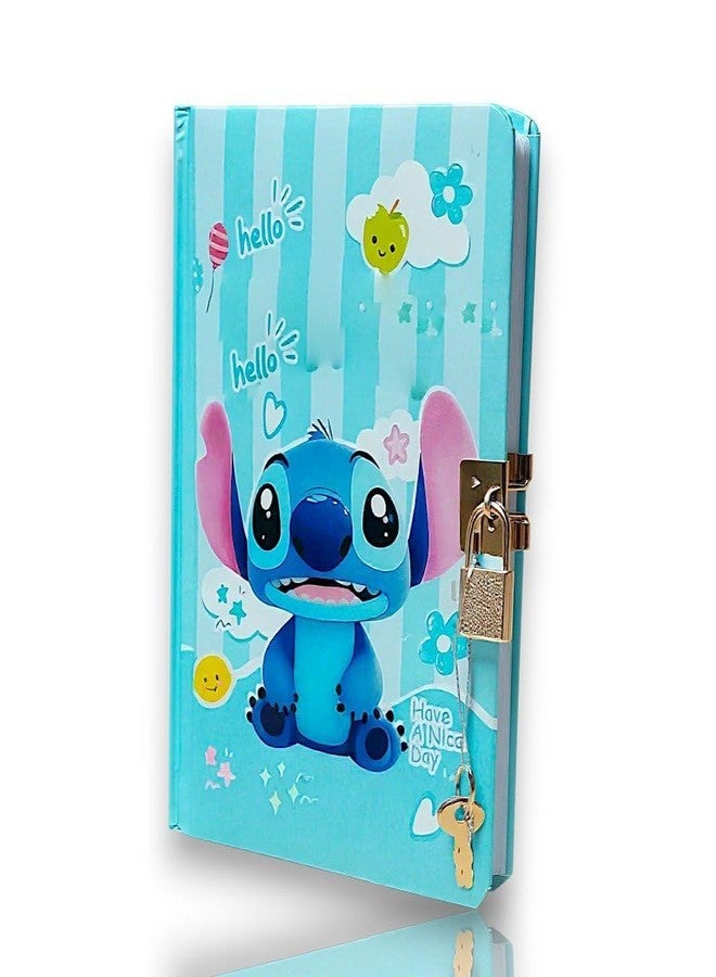 SHREE TECHNESH Munchy Lock Diary for Girls & Kids with Key | A5 Password Lock Diary, 160 Pages 100 GSM Journal Notebook | Secret Fancy Diary Gift Set for Boys, Girls & Teenagers - Image 1