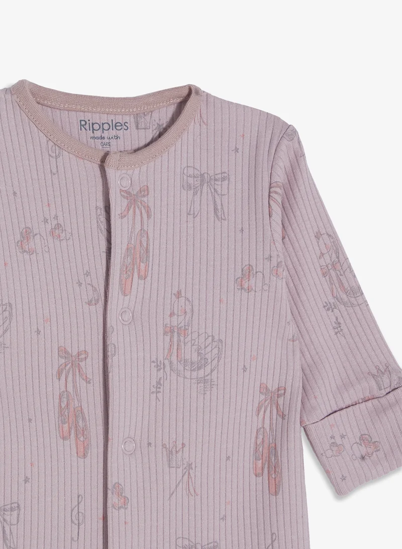 Ripples  Baby Romper Long Sleeved With Closed Feet for Women | Best Price UAE