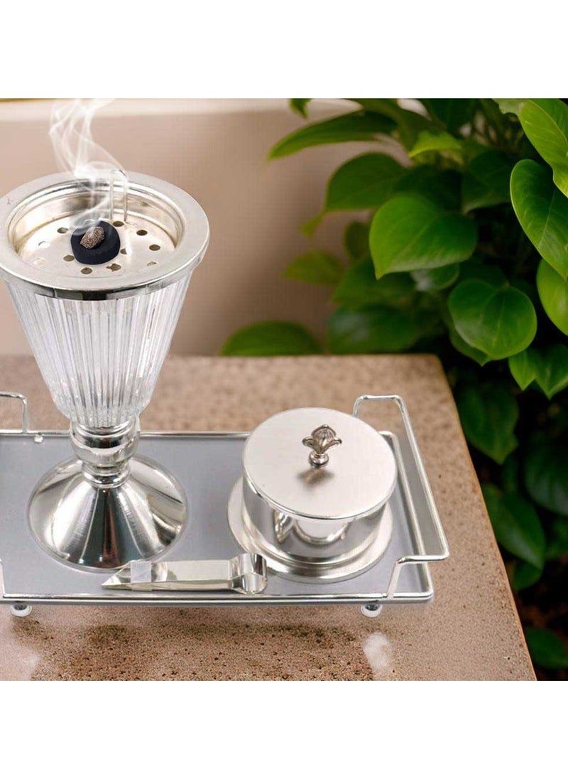 Bakhoor BoSidin Elegant Design Incense Burner Arabic Oud Holder for Home and Office Fragrance  - Image 3