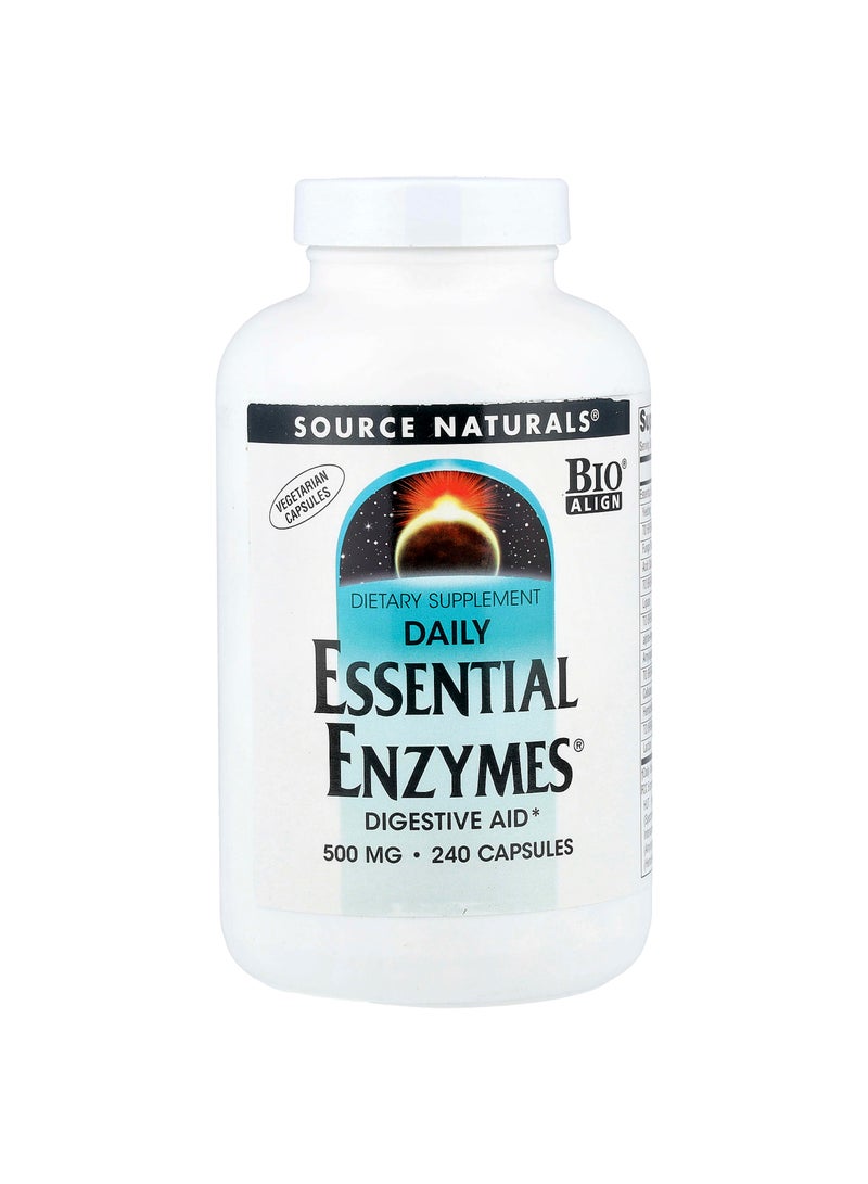 Source Naturals Daily Essential Enzymes®, 240 Vegetarian Capsules
