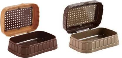 Bekner BKN002 Dove Plastic Soap Case Assorted Colour Multicolor - Image 1