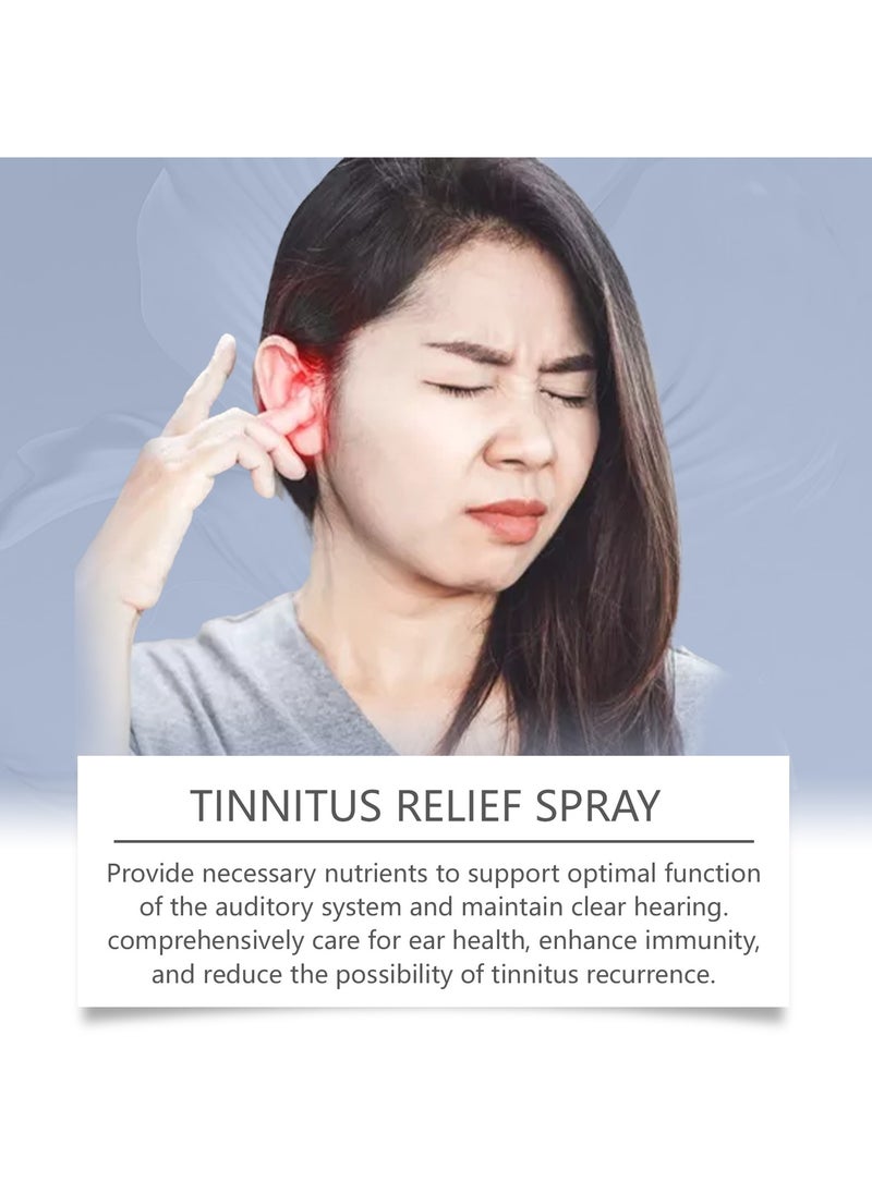 ximonth - Tinnitus Relief Spray, Ringing Ears Relief, Natural Ingredients, Effective for Acute & Chronic, Supports Ear Noise & Dizziness 30ml - Image 1