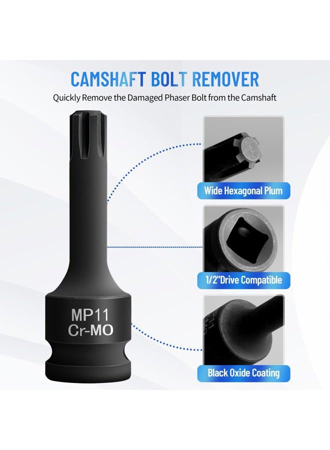 YSSNIUTOOL 303-1248 7PC Camshaft Holding timingTool Kit for Ford 3.5L & 3.7L 4V Engine,with Chain Tensioner Holder Tool and 3 Pin for Blocking The crankshaft,Sponge Box.DIY Tools. - Image 4