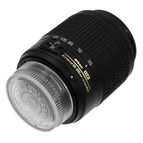 Fotodiox Designer (Clear) Rear Lens Cap Compatible with Nikon F-Mount Lenses (Non-AI, AI, AIS, AF, AFD, AFS, G, DX, FX) - Image 4