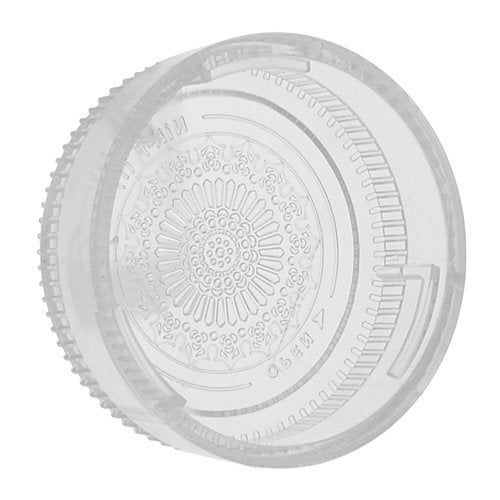 Fotodiox Designer (Clear) Rear Lens Cap Compatible with Nikon F-Mount Lenses (Non-AI, AI, AIS, AF, AFD, AFS, G, DX, FX) - Image 3