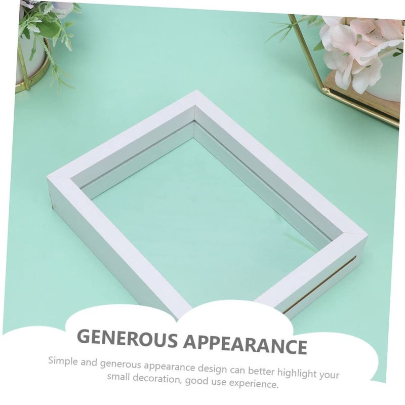 Double Sided White Butterfly Specimen Display Frame DIY Shadow Box For Home Desktop Decor - Image 5