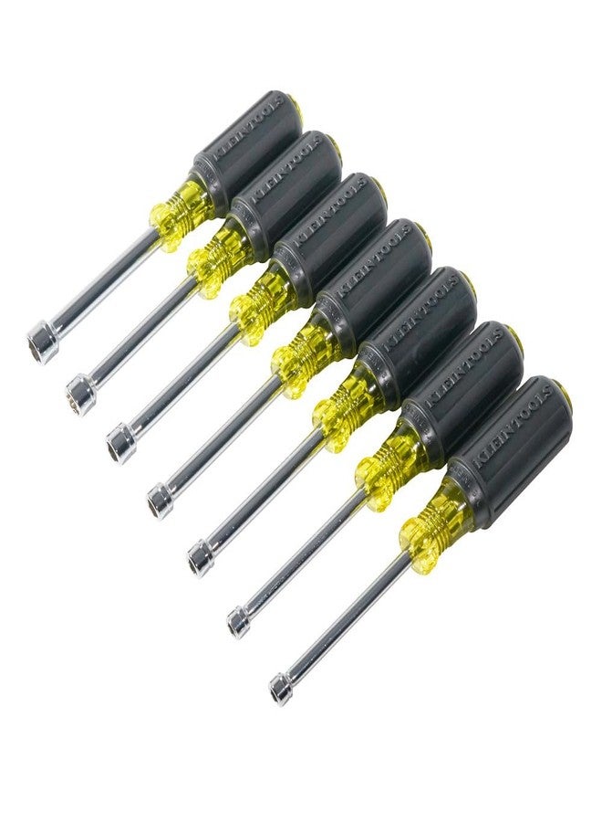Klein Tools 65160 Tool Set, Made in USA, Metric Nut Driver Set Sizes 5, 5.5, 6, 7, 8, 9, and 10 mm, 3-Inch Chrome-Plate Hollow Shafts, 7-Piece - Image 5