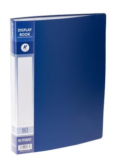 Maxi MAXI DISPLAY BOOK 60 POCKET BLUE  - Image 1