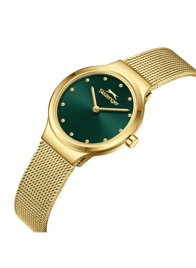 Slazenger Women's Mesh Analog Watch SL.9.2587.3.170 - 30 mm
