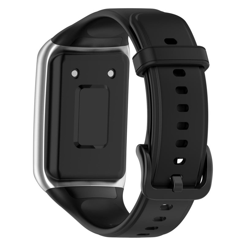 إيروريكس سوار ساعة Oppo Band 2 Tpu الرياضي (أسود) - Image 3