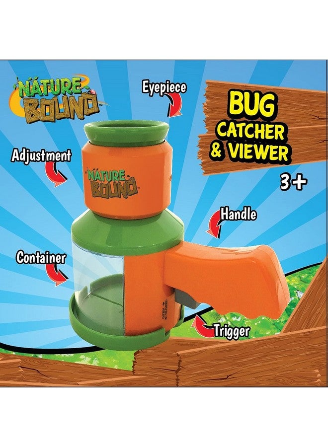 Nature Bound Bug Catcher And Viewer For Outdoor Exploration Of Insects - Includes Handy Trigger Design - For Boys And Girls Medium - Image 3