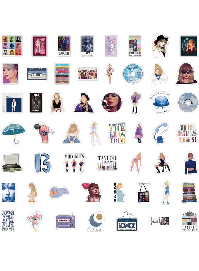 SOLARAE 100PCS Waterproof Music Stickers for Water Bottles, Laptops, Guitars, and Cars - Ideal for Kids, Teens, Girls, Party Decorations, and Supplies. Perfect for Personalizing Your Belongings! - Image 2