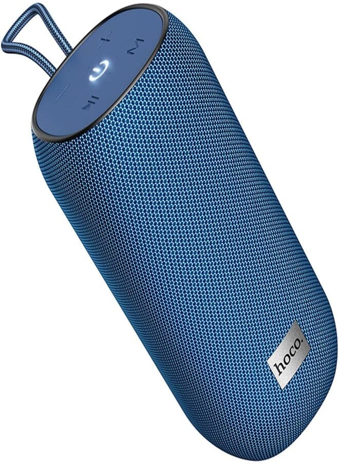 Hoco - Hoco HC10 - Sonar Sports Wireless Speaker, Bluetooth V5.0, Battery Capacity: 1200mAh, Music Time Up To: 3 Hours, Support Bluetooth, FM, TF card, U disk, TWS - Navy Blue - Image 1