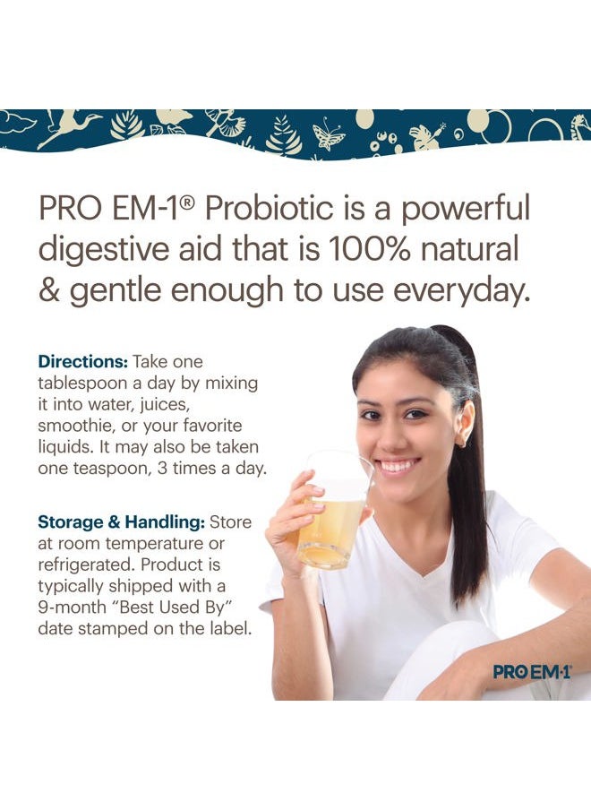 teraganix - Organic Liquid Probiotic (30 Day Supply), Gut Health Supplement, Dr. Formulated for Adults & Kids, Improves Immune Function, Digestion & Nutrient Absorption, 6 Mil CFU/ml ﻿(16 fl oz)﻿ - Image 1