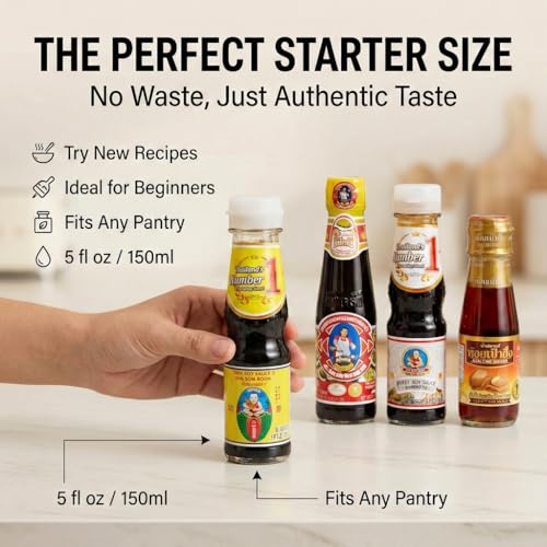 Healthy Boy Thai Food Cooking Sauce Kit (Essential Set, Small-size Bottle) - Image 3