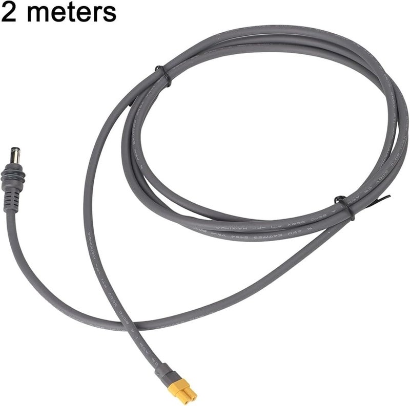 Starlink Mini Antenna DC Power Cable 2 Meters XT30 Male Connector Gray PVC Copper - Image 5