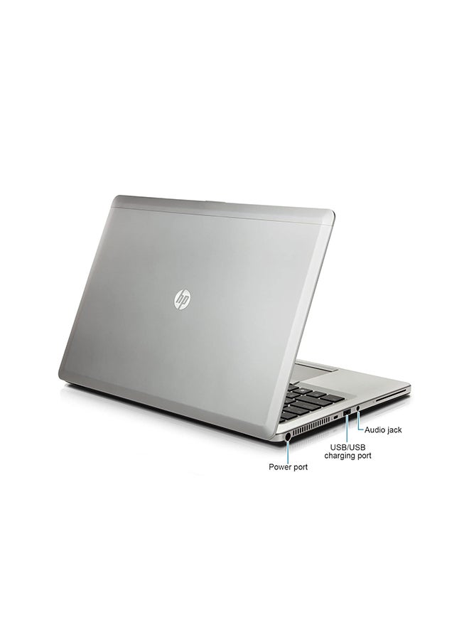 HP تم تجديده - كمبيوتر محمول Folio 9470 بشاشة عالية الدقة مقاس 14 بوصة، ومعالج Core i5/الجيل الثالث/ذاكرة وصول عشوائي سعتها 8 جيجابايت/محرك أقراص SSD سعة 128 جيجابايت/بطاقة رسومات Intel HD - Image 2