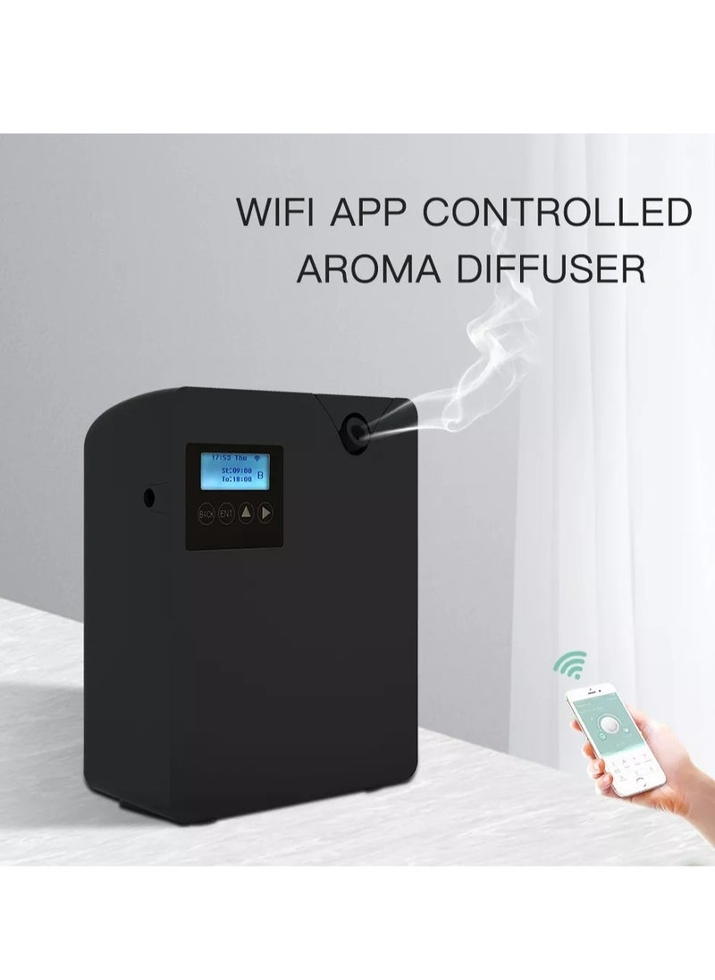 Aroma Diffuser, Smart Scent Air Machine With Nebulizing Technology, Natural And Safe Waterless Essential Oil Diffuser, Durable Air Freshener Sprayer For Office Home, (1pc, White)