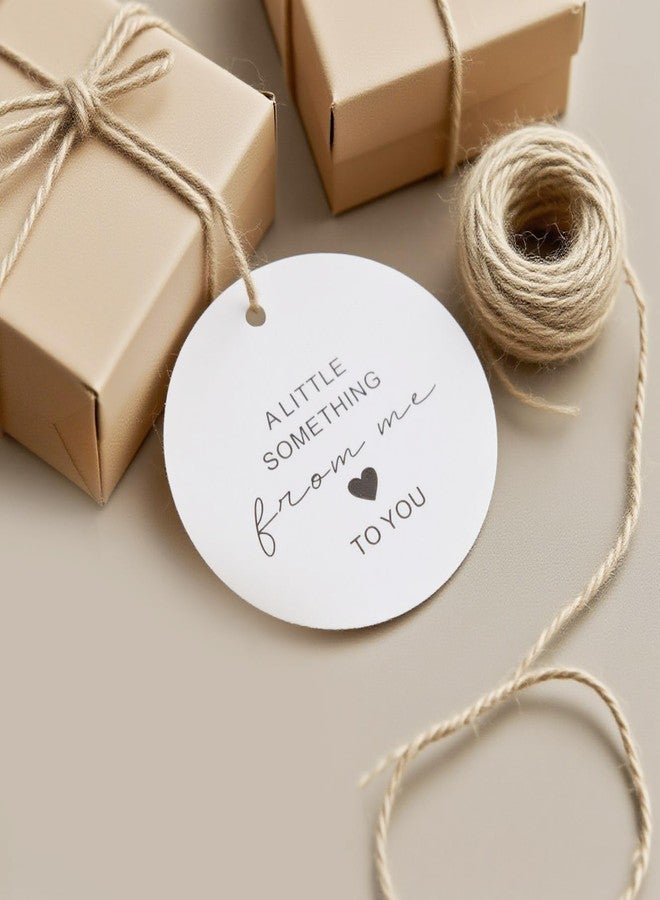 Kexinglu 70Pcs Thank You Gift Tags, 2.5Inch “A Little Something from Me to You” Pre-Punched Hole Hangtag for Gifts, Favors (String is NOT Included) - Image 2