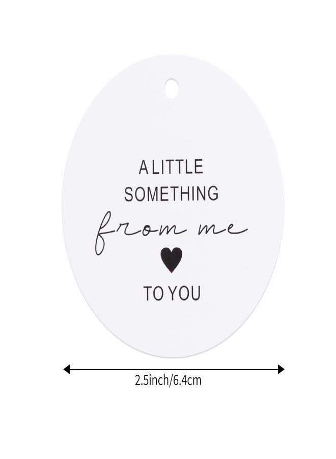 Kexinglu 70Pcs Thank You Gift Tags, 2.5Inch “A Little Something from Me to You” Pre-Punched Hole Hangtag for Gifts, Favors (String is NOT Included) - Image 3