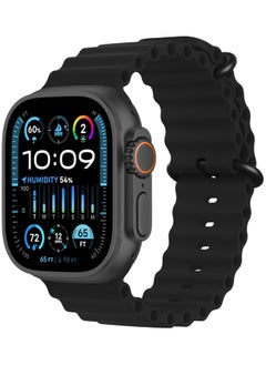 Generic T2000 Ultra 2 Smart Watch SERIES 9 - Black  - Image 1
