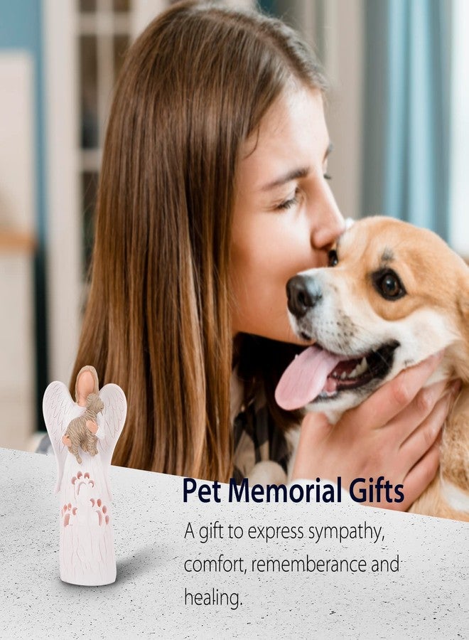 BEARAE Loss of Dog Sympathy Gift, Dog Memorial Gifts, Loss of Dog Candle Holder, Dog Passing Away Statue, Dog Angel Figurine, Pet Memorial Gifts for Dogs - Image 3
