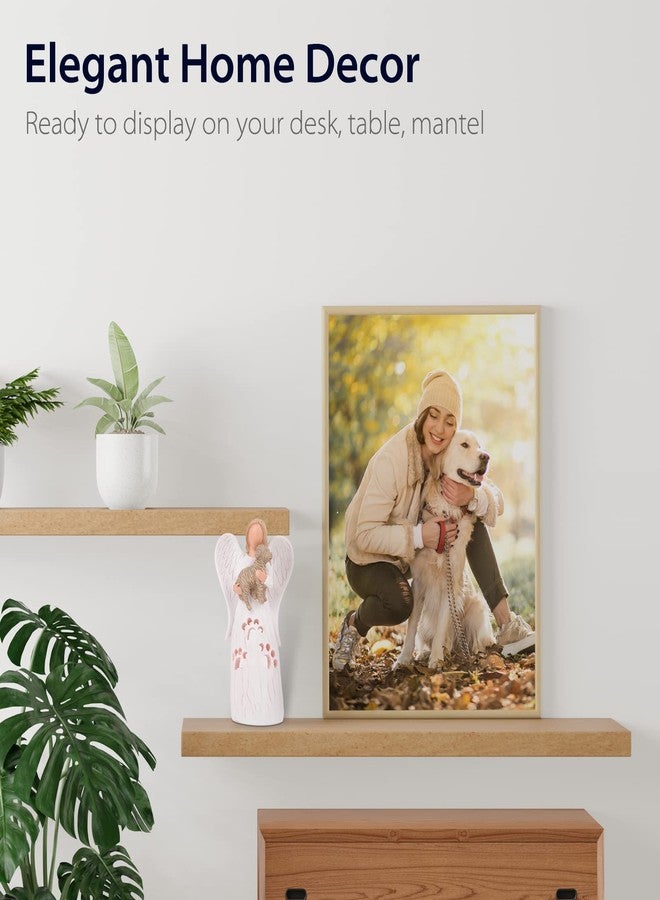 BEARAE Loss of Dog Sympathy Gift, Dog Memorial Gifts, Loss of Dog Candle Holder, Dog Passing Away Statue, Dog Angel Figurine, Pet Memorial Gifts for Dogs - Image 5