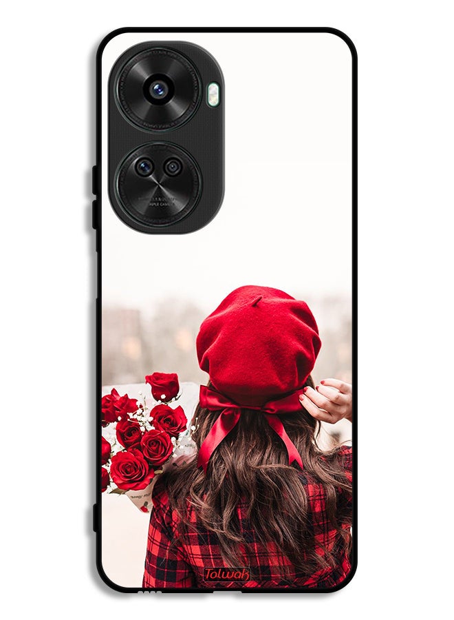 Tolwak Huawei nova 11 SE Protective Case Cover Holding Flowers - Image 1