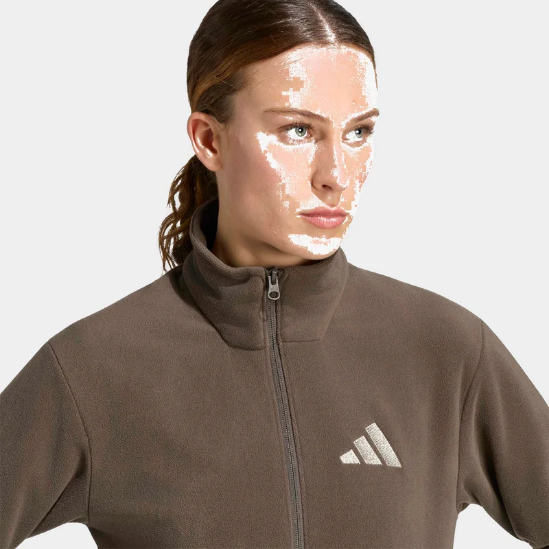 Adidas  Terrex Multi Essentials Full Zip Fleece Jacket for Women | Best Price UAE