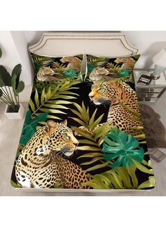 Erosebridal Erosebridal 3D Leopard Bed Sheets Twin Size  - Image 2