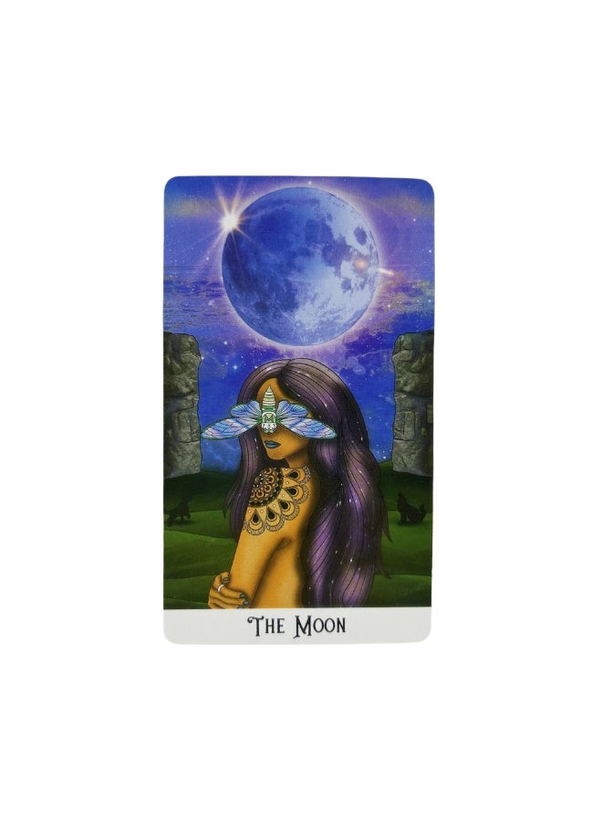 NIBEMINENT Mysterious Soul Tarot Deck - 78 Cards - Arcane Cards - English Version - Visual Illusion - Prophecy Edition - Toy Game Set - Image 2